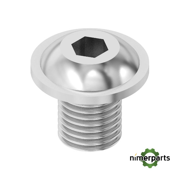 19M8971 - TORNILLO HEXAGONAL DE CABEZA OVALADA CON BRIDA, M8 X 12 JOHN DEERE