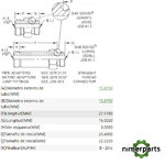 38H1162 - RACOR ADAPTADOR JOHN DEERE