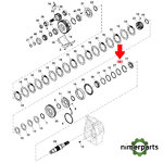 40M1872 - ANILLO DE SEGURIDAD INTERNO ORIGINAL JOHN DEERE