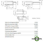 54M7005 - HORQUILLA INVERSOR 5000 CORTA JOHN DEERE