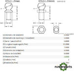 55M7013 - ESPARRAGO CON BOLA JOHN DEERE