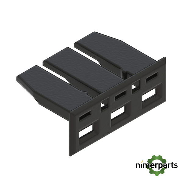 57M8417 - CONECTOR ELÉCTRICO NEGRO DISPOSITIVO DE BLOQUEO ORIGINAL JOHN DEERE