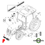 8003052 - FILTRO DE AIRE SEGURIDAD 5000 GF COMPATIBLE  ORIGINAL JOHN DEERE (ER263096)