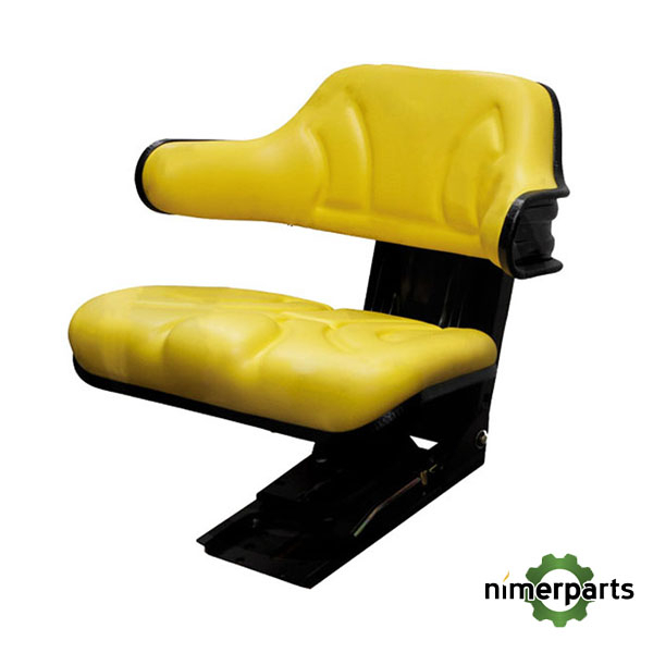 24000029 - ASIENTO AMARILLO COMPLETO CON BRAZOS JOHN DEERE