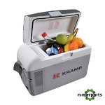 BX10KR - NEVERA PORTÁTIL 10L PARA FRÍO/CALOR CON ENCHUFE 12V/230V KRAMP