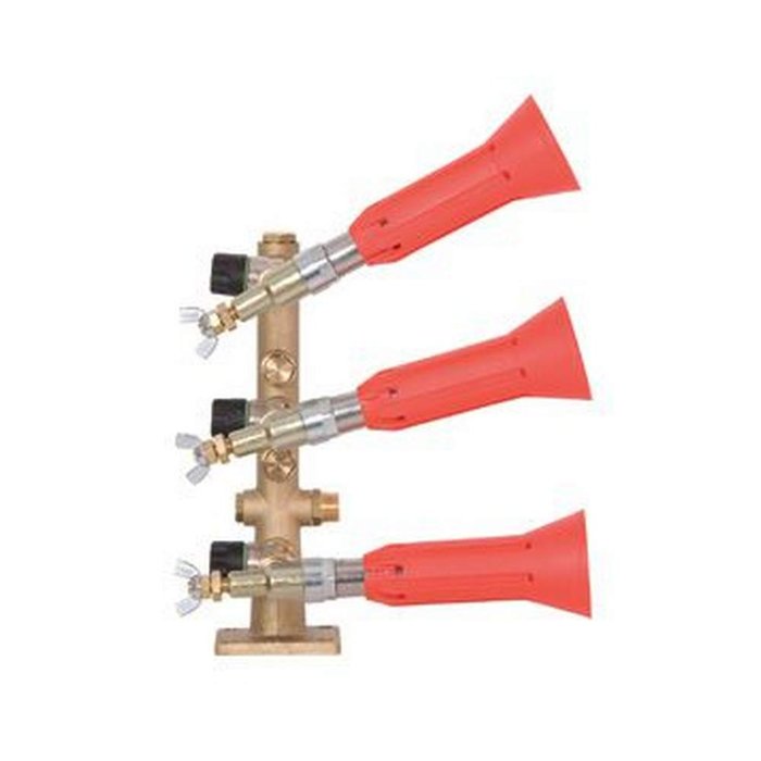 935 - Columna 3 Salidas con Pulverizador Regulable con Módulo Antigota