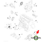DZ123024 - SENSOR DE TEMPERATURA DEL REFRIGERANTE ORIGINAL JOHN DEERE