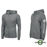 MC130319BX06 - SUDADERA POLAR CON CREMALLERA Y CAPUCHA GRIS  TALLA XL JOHN DEERE