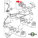 57M6274 - LUZ INTERIOR, 12 VOLTIOS, 5 VATIOS JOHN DEERE