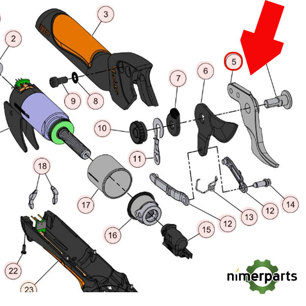 26112257 - countercuchilla vinion pellenc