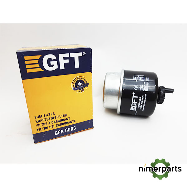 GFS6003 - FILTRO COMBUSTIBLE GASOIL GFT PARA JOHN DEERE RE60021 -  Nimerparts John Deere - Repuestos Agrícolas y Golf