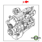RM100407 - MOTOR DIESEL ORIGINAL REMAN
