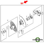 AUC20381 - CONJUNTO EMBRAGUE SECUNDARIO JOHN DEERE