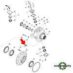 750.06.400.01 - CUBO DANA PARA JOHN DEERE AL166862