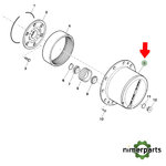 755.06.001.04 - PORTAPLANETARIOS DANA PARA JOHN DEERE L171994