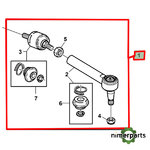 733.24.621.01 - CONJUNTO DE BARRA DE ACOPLE DANA PARA JOHN DEERE AL204774