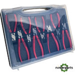 1812184000KR - JUEGO DE ALICATES DE PUNTA PARA CIRCLIPS 8-PIEZAS KRAMP