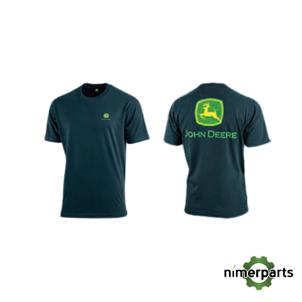 MCDW1719NV07 CAMISETA CON LOGOTIPO EN LA PARTE FRONTAL Y TRASERA TALLA XXXL JOHN DEERE Nimerparts John Deere Repuestos Agricolas y Golf