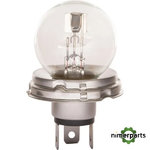 KRGL1201P001 - BOMBILLA HALÓGENA REDONDA R2 12V 45W/40w P45t-41 BLANCO PHILIPS