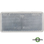 LA75004 - REFLECTOR BLANCO RECTANGULAR GOPART