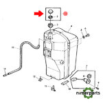 VPC4533 - TAPÓN DEPÓSITO COMBUSTIBLE / TAPÓN GASOIL VAPORMATIC PARA JOHN DEERE