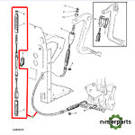 JXAL117193 - CABLE EMBRAGUE 6010 1270 MM  alternative by JOHN DEERE