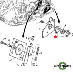 JXH161529 - CAJA DE RODAMIENTO alternative by JOHN DEERE