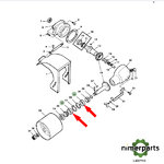 JXJD7418 - PISTA RODAMIENTO CAJA ENGRANAJES  alternative by JOHN DEERE