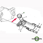 JXR80136 - TAPON ACEITE MOTOR  alternative by JOHN DEERE