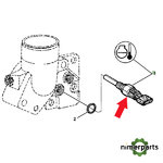 JXRE65836 - SENSOR DE TEMPERATURA REFRIGERANTE 6010-7010 ALTERNATIVE by JOHN DEERE