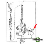 JXR95494 - ANILLO CIERRE DISTRIBUIDOR  alternative by JOHN DEERE