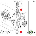 JXAL115659 - RETEN MUÑON TDM 6910 045JD 700 alternative by JOHN DEERE