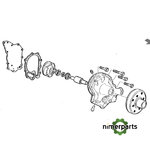 JXRE31600 - BOMBA DE AGUA alternative by JOHN DEERE