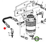 JXRE502248 - MANGUERA alternative by JOHN DEERE
