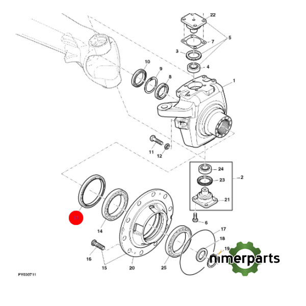 JXAL115662 - RETEN alternative by JOHN DEERE