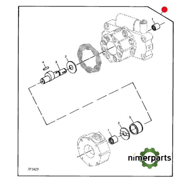 JXAL35755 - JUEGO DE PIEZAS DE RECAMBIO alternative by JOHN DEERE
