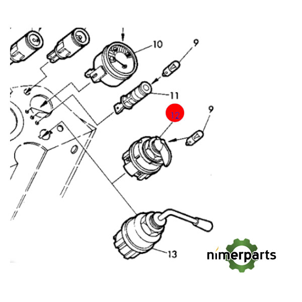 JXAT30194 - INTERRUPTOR alternative by JOHN DEERE