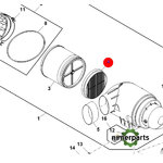 JXRE181915 - FILTRO DE AIRE alternative by JOHN DEERE