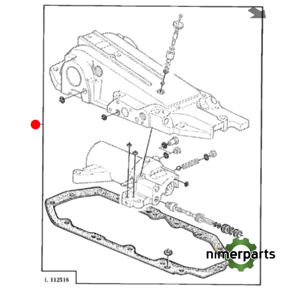 JXAL57974 - JUEGO DE JUNTAS alternative by JOHN DEERE