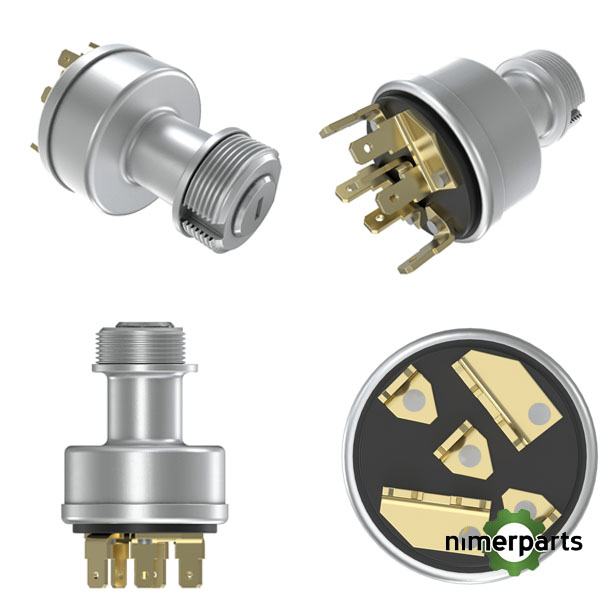 JXRE61717 - LLAVE ARRANQUE - INTERRUPTOR GIRATORIO  alternative by JOHN DEERE