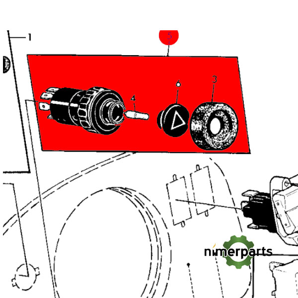 JXAL32062 -  INTERRUPTOR alternative by JOHN DEERE
