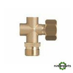 1481 - Soporte Pulverizador Regulable Columna Latón con Entronque SIRFRAN