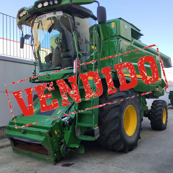 COSECHADORA  JOHN DEERE T660HM